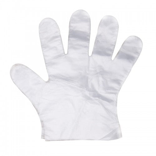 Disposable Foil Gloves 100pcs Size L