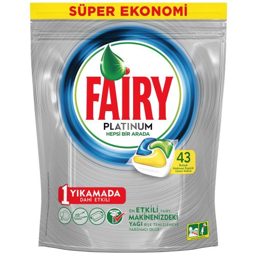 Fairy Platinum All in One Limon Tabs 43pcs 641g