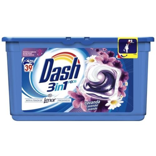 Dash 3in1 Pods Lavanda Caps 39p 1kg