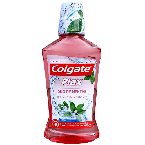 Colgate Plax Duo de Menthe Liquid 500ml