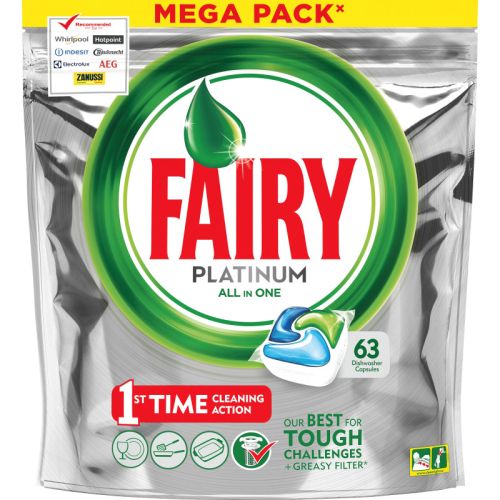 Fairy Platinum All in One Original Tabs 63pcs 939g