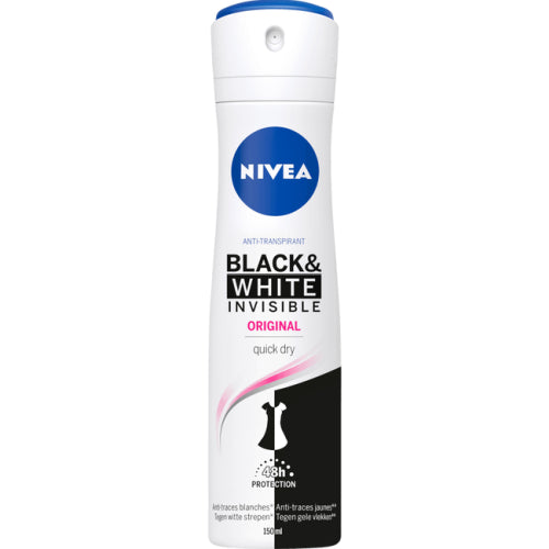 Nivea Black & White Original Deo 150ml