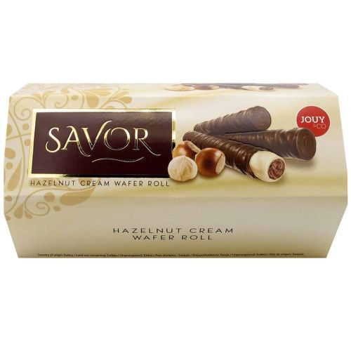 Savor Hazelnut Cream Wafer Roll 162g