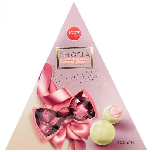 Chiqola Strawberry Cream Pralines 120g