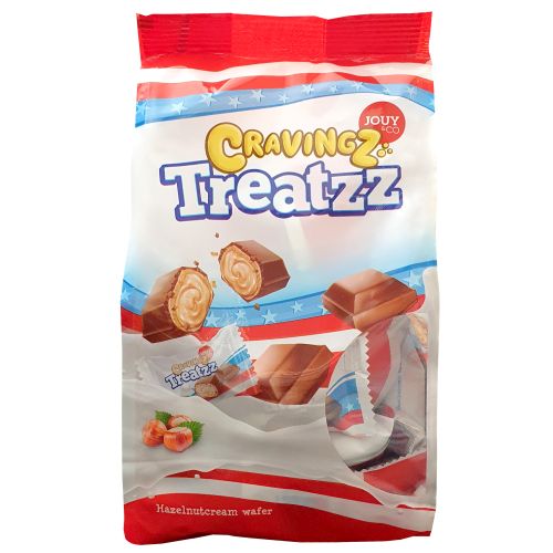 Jouy & Co Cravingz Treatzz Hazelnut Wafers 155g