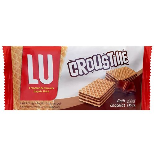 LU Croustille Chocolat Wafers 152g