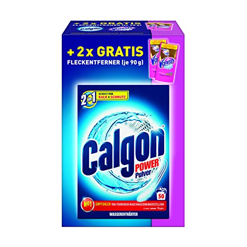 Calgon Power Pulver 50p 1.6kg + Vanish Gold 2x90g