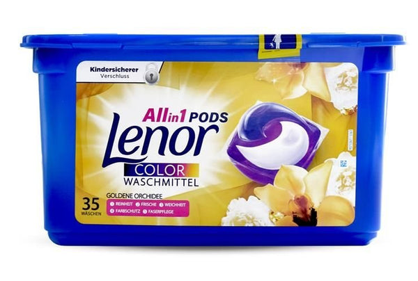 Lenor Color Goldene Orchidee Caps 35p 924g