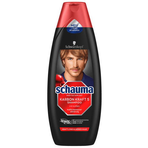 Schauma Karbon Kraft 5 Shampoo 480ml