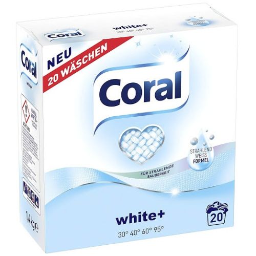 Coral White + Powder 20 p. 1.4 kg