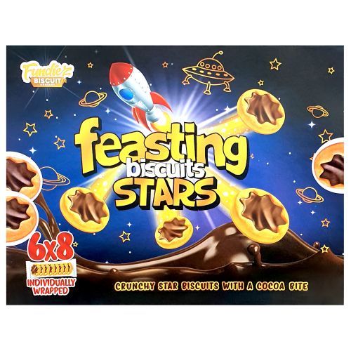 Fundiez Feasting Biscuits Stars Cocoa 6pcs 288g