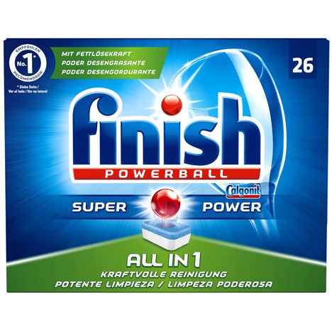 Finish Powerball All in 1 26pcs 423g