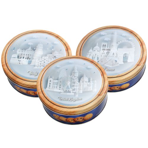 Butter Biscuits Tin State 454g