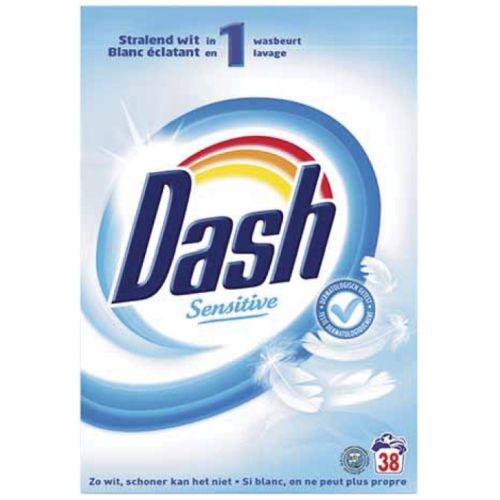 Dash Sensitive Powder 38p 2.4kg