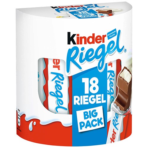 Kinder Riegel Big Pack 18pcs 378g