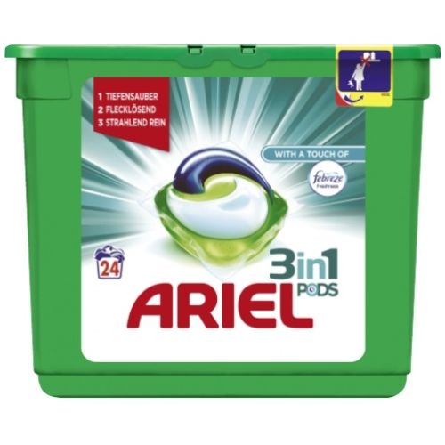 Ariel All in 1 Pods Universal Febreze 24p 720g