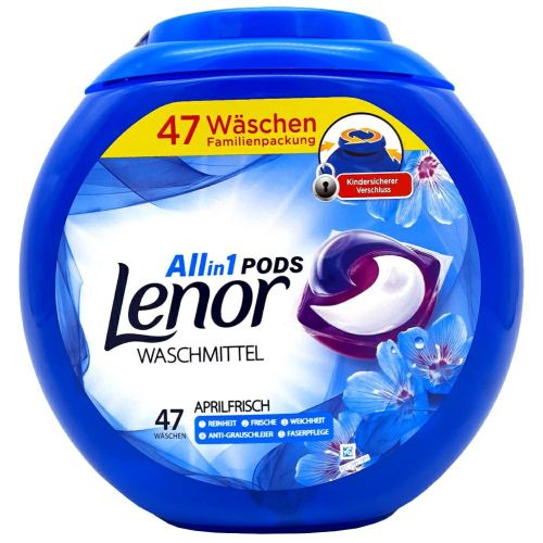 Lenor All in 1 Pods Universal Aprilfrisc 47p 1.2kg