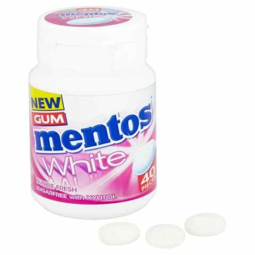 Mentos Gum White Bubble Fresh 60g