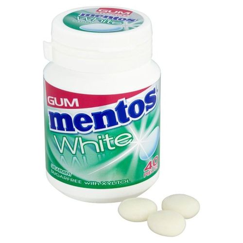 Mentos Gum White Spearmint 60g