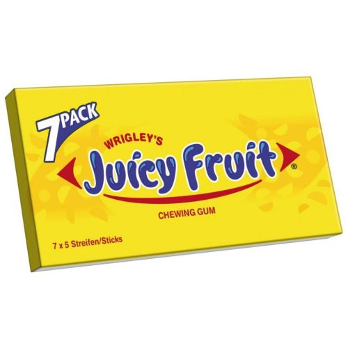 Wrigley's Juicy Fruit Gum 7pcs 91g