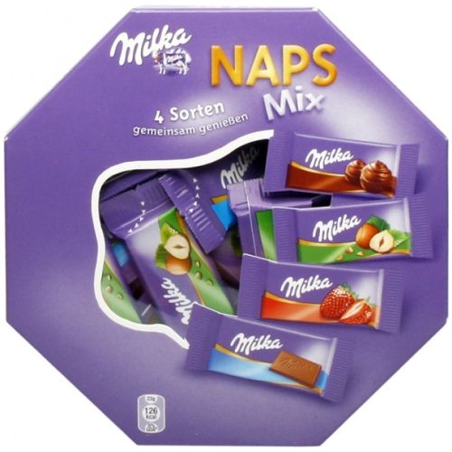 Milka Naps Mix 138g