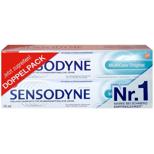 Sensodyne MultiCare Original Doppelpack 2x75ml