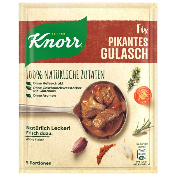 Knorr Fix Pikantes Gulasch 63g