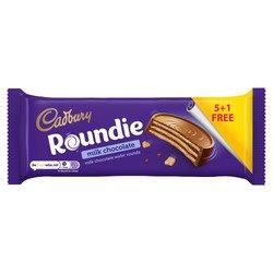 Cadbury Roundie Milk Chocolate Biscuits 6pcs 180g