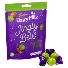 Cadbury Jingly Bells Hazelnut Creme 82g