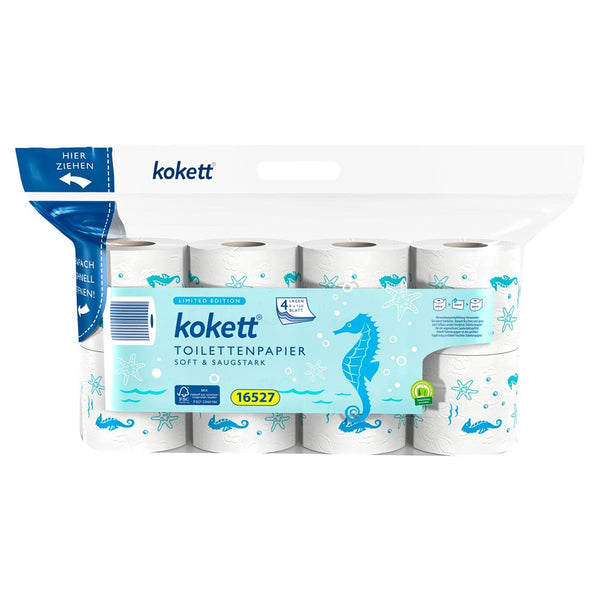 Kokett Toiletten paper 4 Lagen 8pcs