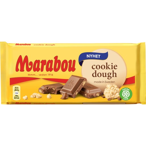 Marabou Cookie Dough Chocolate 185g