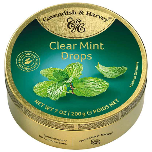 C&H Clear Mint Drops 200g / 9