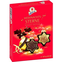 Halloren Weihnachts Sterne Nougat 137g