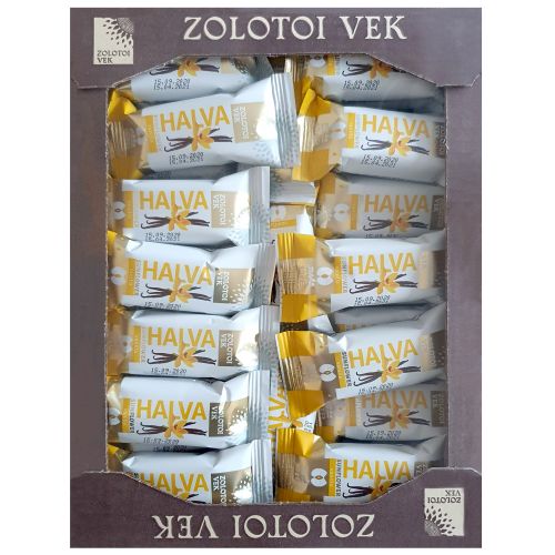 Zlotoi Vek Vanilla Halva 30 g (box 50 pcs)