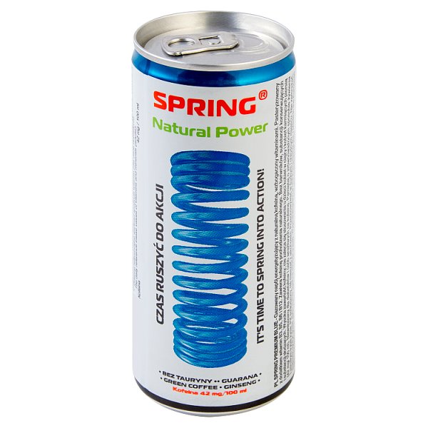 Spring Power Energy Drink with Caffeine 250ml