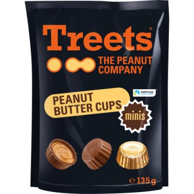 Treets Peanuts Butter Cups Minis 135g