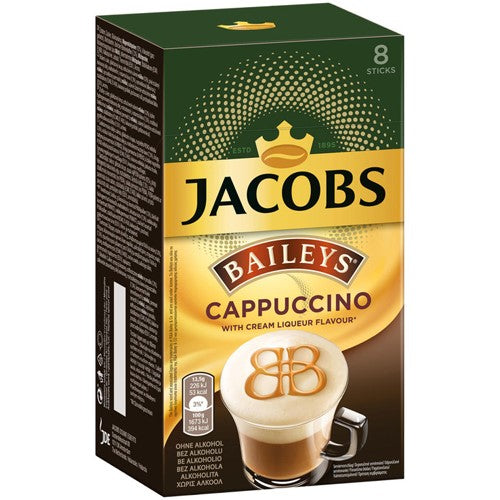 Jacobs Cappuccino Baileys Sachets 8pcs 108g