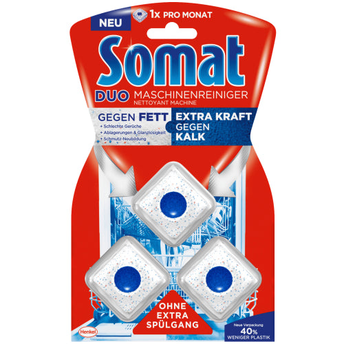 Somat Duo Maschinen Reiniger Tabs 3pcs 57g