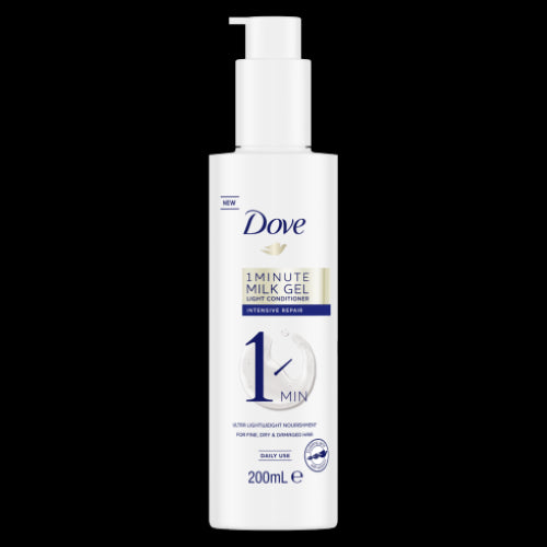 Dove 1 Minute Milk Gel Hair Conditioner 200ml