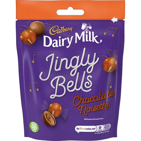 Cadbury Jingly Bells Chocolate Noisette 82g