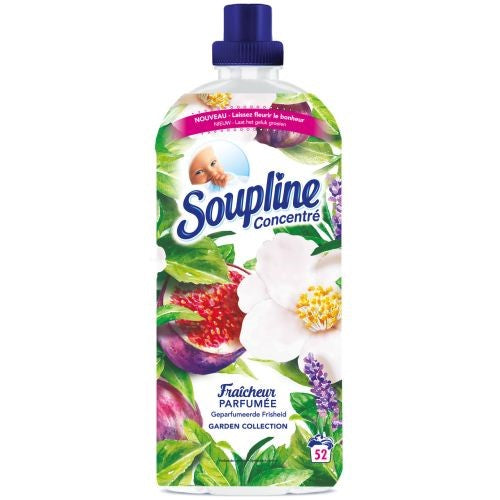 Soupline Fraicheur Parfumee Garden Rinse 52p 1.2L