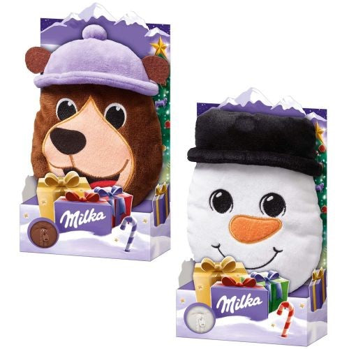 Milka Plushie 5xSnowman 5xOreo 98g