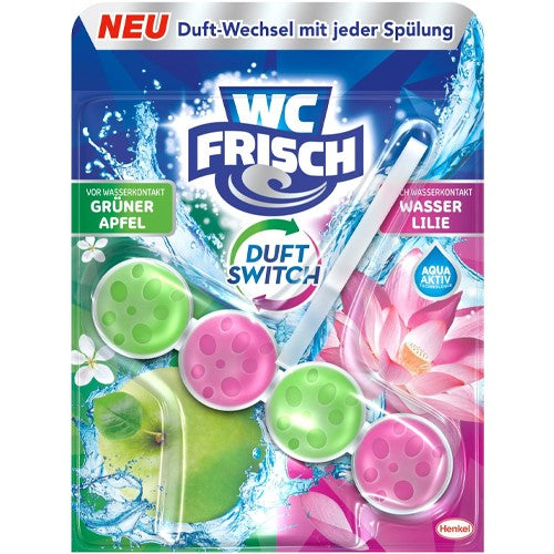 WC Frisch Gruner Apfel Wasser Lilies WC Suspend 50g