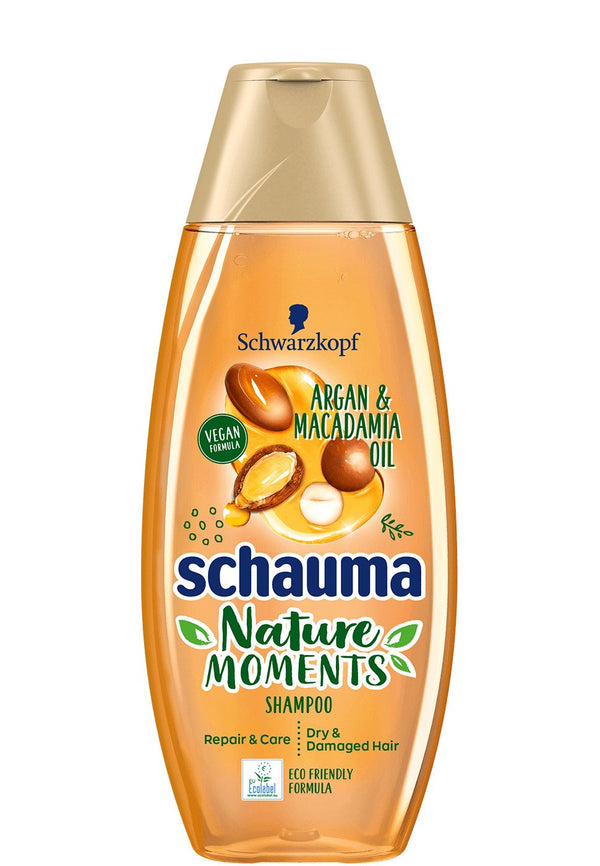 Schauma Nature Moments Argan Macadamia Shampoo 350ml