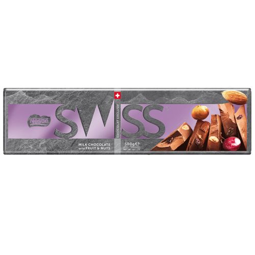 Nestle Swiss Fruits & Nuts chocolate 300g