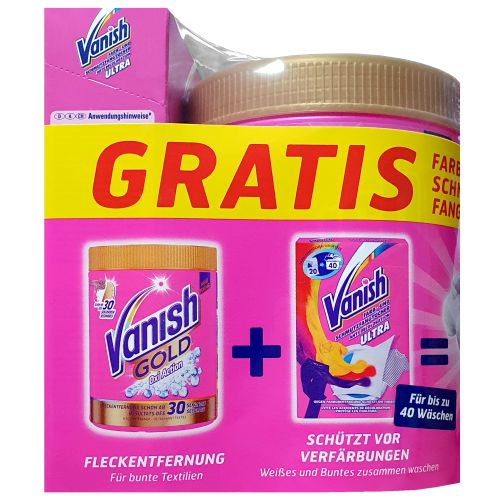 Vanish Gold Oxi Action Color 1kg + tissue 20pcs