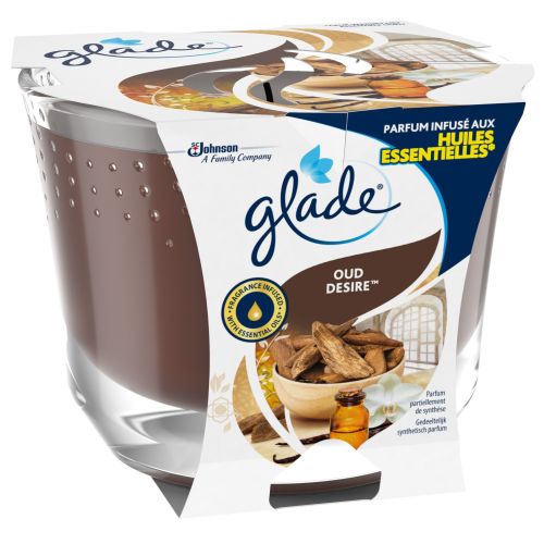 Glade Oud Desire Candle 224g