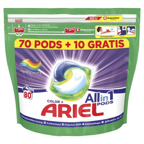 Ariel All in 1 Pods Color + 80p 2.1kg