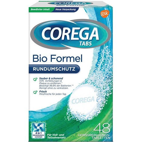 Corega BIO Denture Cleaning Tablets 48pcs