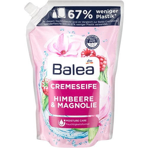 Balea Creme Seife Himbeere & Magnolias Stock 750ml